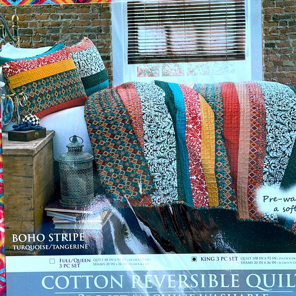 King Boho Quilt